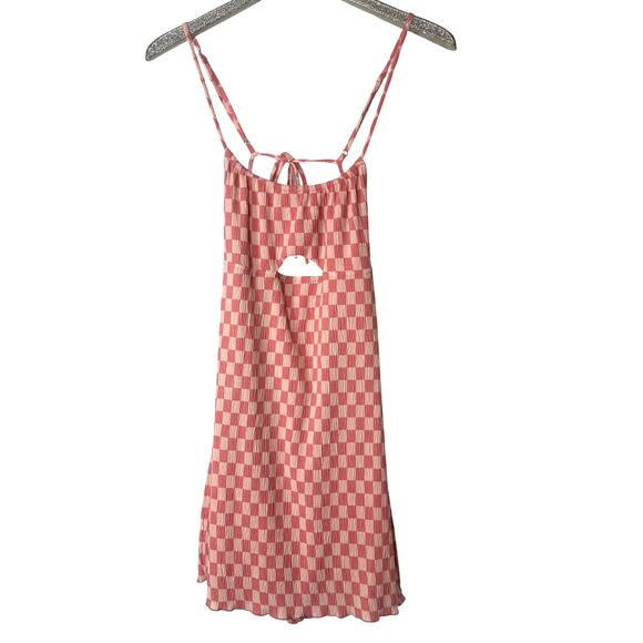 Emory Park Pink Check Dress - Picture 1 of 6